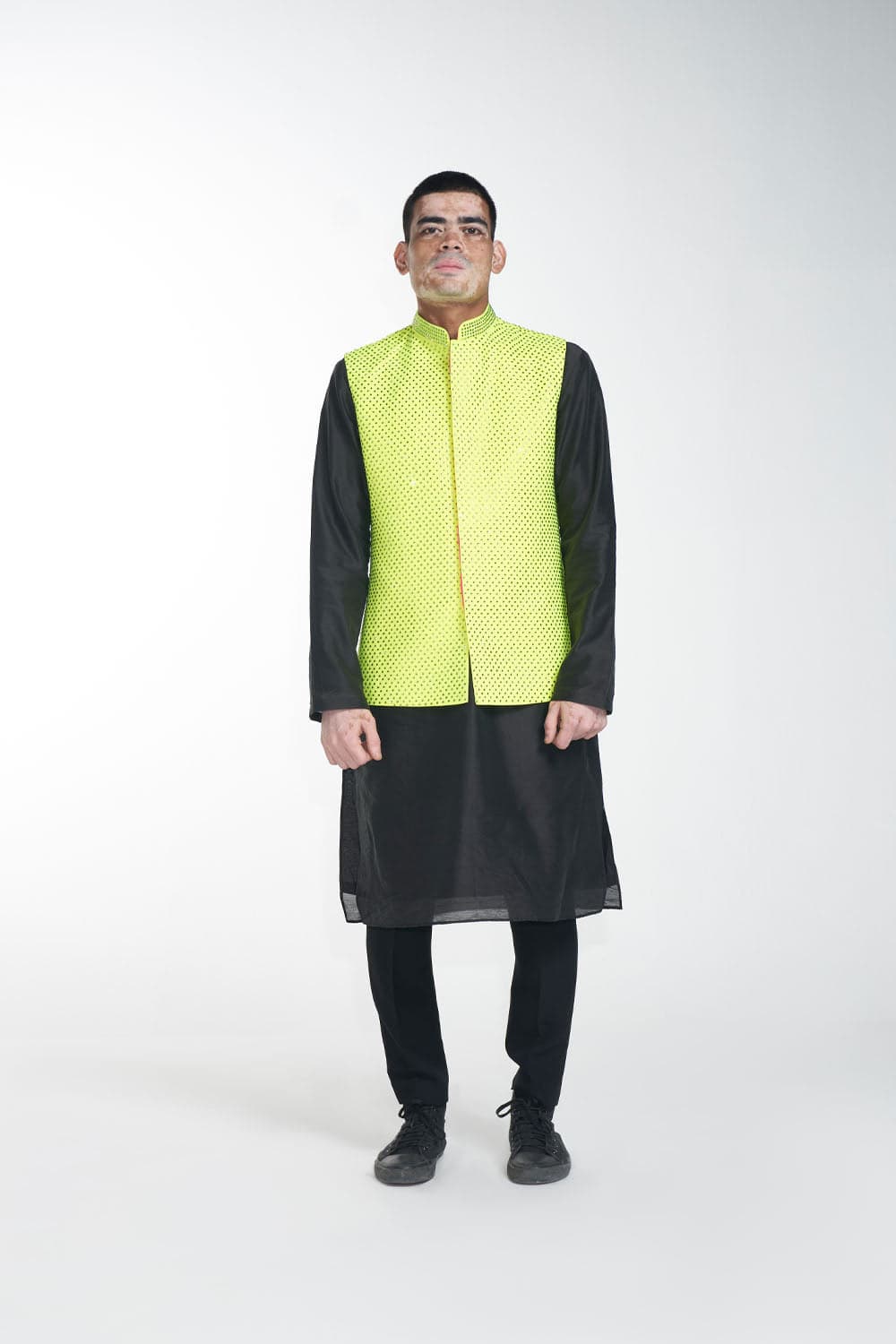 Men Neon Green Blink